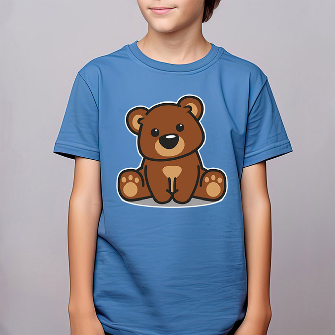 Mały miś - koszulka dziecięca z imieniem