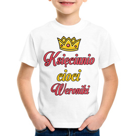 Księciunio cioci (imię) - koszulka dziecięca