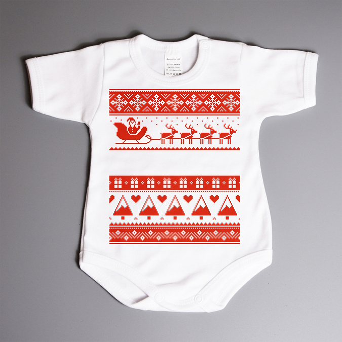 Sweterek - body świąteczne