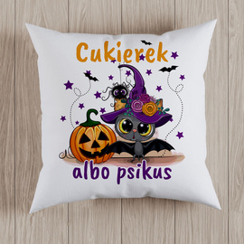 Cukierek albo psikus - poduszka