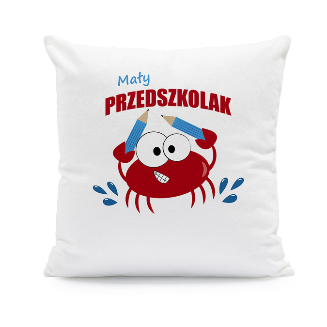Mały przedszkolak - poduszka z imieniem