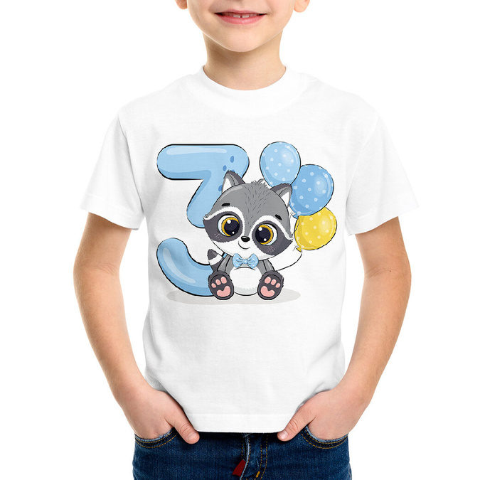 Koszulka na trzecie urodziny szop