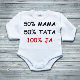 50% MAMA 50% TATA 100% JA - body niemowlęce