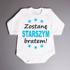 Zostanę starszym bratem - body dziecięce