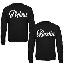 Bluzy dla par - PIĘKNA i BESTIA