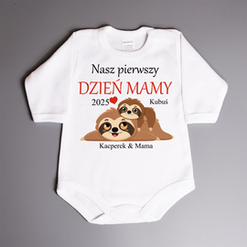 Nasz pierwszy DZIEŃ MAMY - leniwiec - bodziak