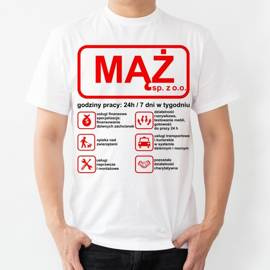 Mąż Sp z o. o. - koszulka męska