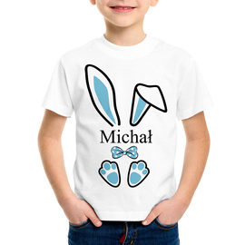 Zajączek wielkanocny - chłopiec - koszulka dziecięca