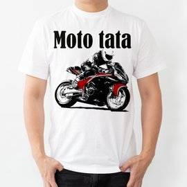 Moto tata - koszulka męska