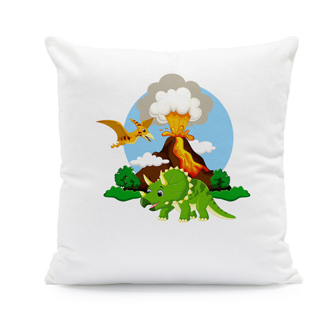 Dinozaury - poduszka z imieniem
