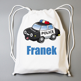 Auto Policyjne - worek do przedszkola