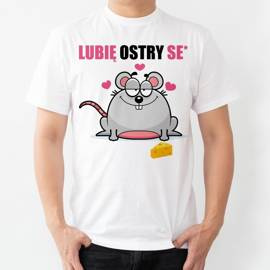 Lubię ostry ...  - koszulka męska