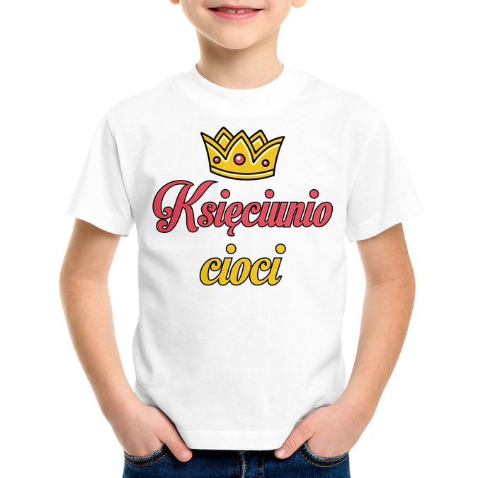 Księciunio cioci (imię) - koszulka dziecięca