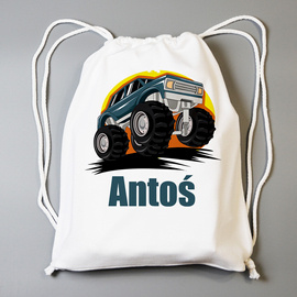 Monster Truck - worek do przedszkola
