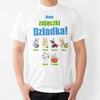 Małe zajączki dziadka - koszulka męska