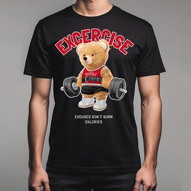Excuses don't burn calories  - koszulka męska