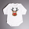 Body świąteczne renifer z imieniem