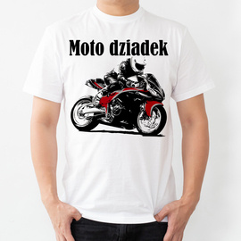 Moto dziadek - koszulka męska