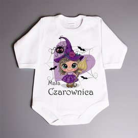 Mała czarownica - body niemowlęce