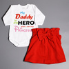 My Daddy's is my hero and i am his princess - komplet