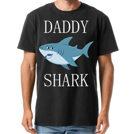 Daddy shark - koszulka męska