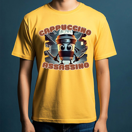 Cappuccino Assassino - koszulka męska