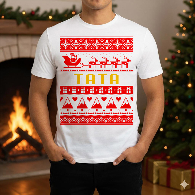 Tata sweterek - koszulka męska