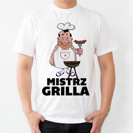 Mistrz grilla - koszulka męska