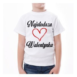 Najsłodsza Walentynka - koszulka dziecięca