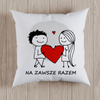 Na zawsze razem - poduszka na walentynki