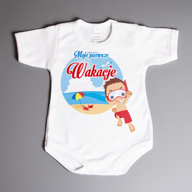 Moje pierwsze wakacje - body niemowlęce
