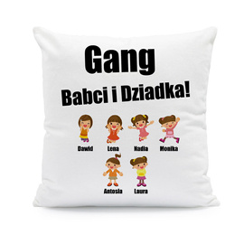 Gang babci i dziadka - poduszka