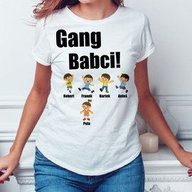 Gang babci - koszulka damska