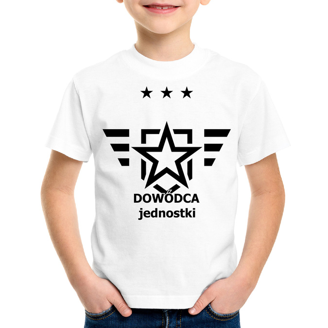 Dowódca jednostki - koszulka dziecięca