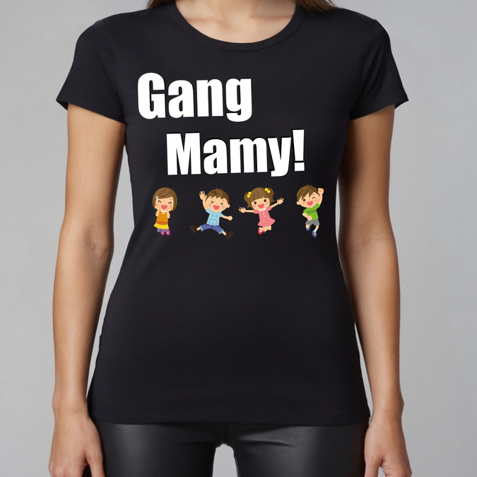 Gang mamy - koszulka damska