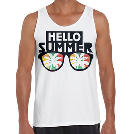 Hello summer - koszulka na wakacje tank top
