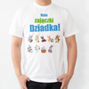 Małe zajączki dziadka - koszulka męska