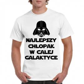 Najlepszy chłopak w całej galaktyce - koszulka męska