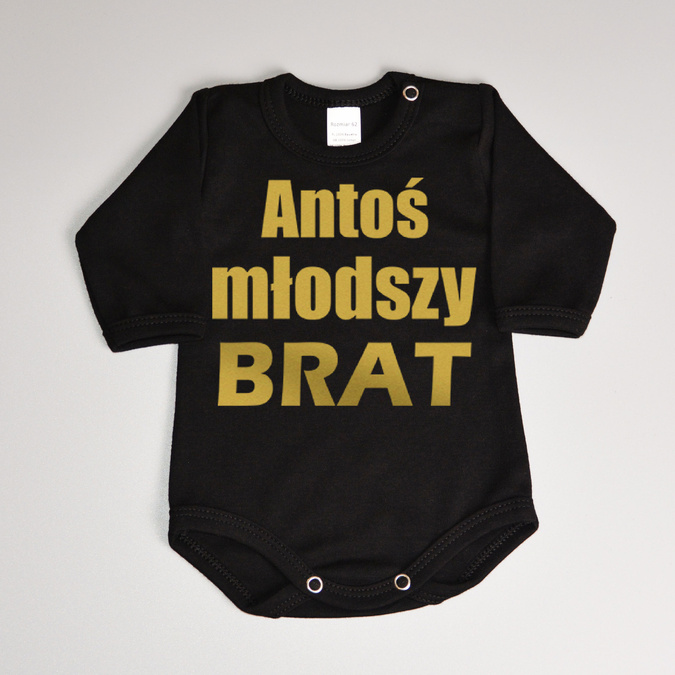 Zestaw Starszy i młodszy brat - złoty nadruk