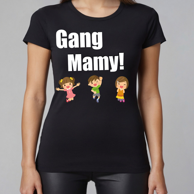 Gang mamy - koszulka damska