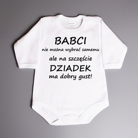 Babci nie można wybrać - body dziecięce