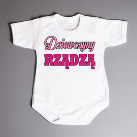 Dziewczyny rządzą - body niemowlęce