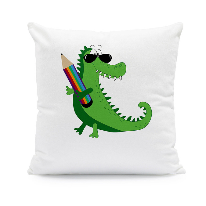 Aligator - poduszka z imieniem