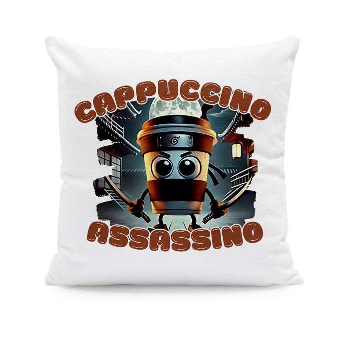 Cappuccino Assassino - poduszka