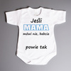 Jeśli mama mówi nie, babcia (imię) powie tak - body niemowlęce
