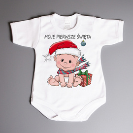 Moje pierwsze święta, niemowlę - body niemowlęce