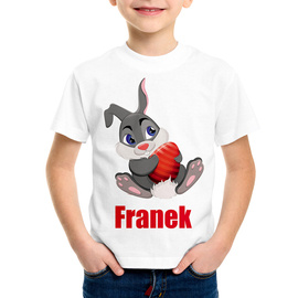 Zajączek wielkanocny, pisanka - koszulka dziecięca