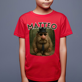 Matteo - koszulka dziecięca - Italian Brainrot