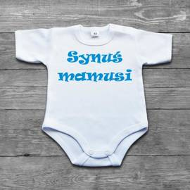 Synuś mamusi - body niemowlęce