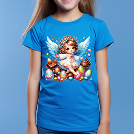 Aniołek wielkanocny - koszulka dziecięca